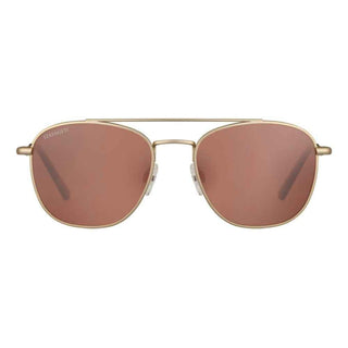 Serengeti Gold Plastic Sunglasses