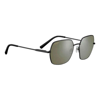 Serengeti Black Metal Sunglasses