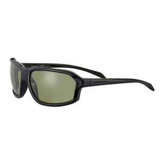 Serengeti Black Resin Sunglasses