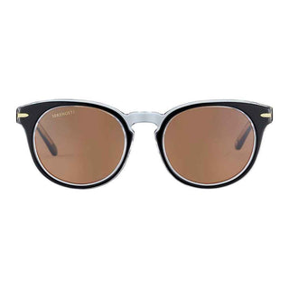 Serengeti Black Resin Sunglasses