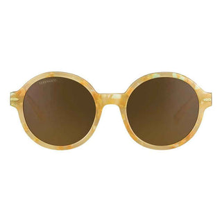 Serengeti Orange Resin Sunglasses