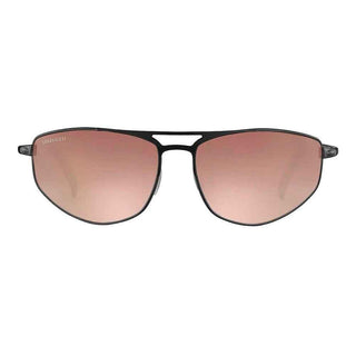 Serengeti Black Metal Sunglasses