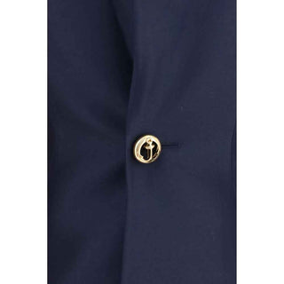 Balenciaga Blue Wool Oves Aries Casual Dress