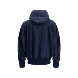 Thom Browne Black Cotton Shell Jacket