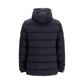 Herno Black Polyester Full-Length Jacket