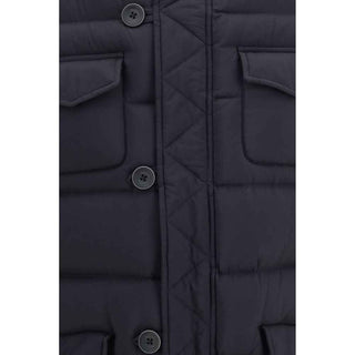 Herno Black Polyester Full-Length Jacket