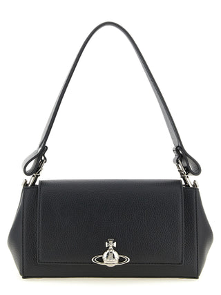 Vivienne Westwood Black Polyethylene Shoulder Bag