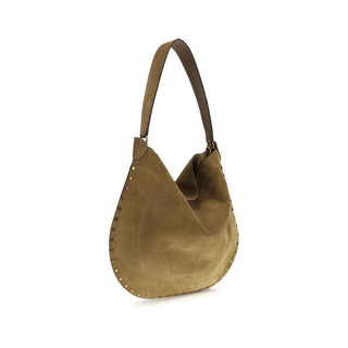 Isabel Marant Brown Calf Leather Bos Taurus Shoulder Bag
