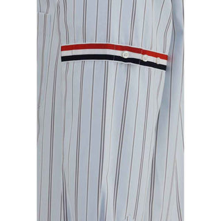 Thom Browne Blue Cotton Dress Shirt
