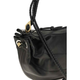 Isabel Marant Black Lamb Ovis Aries Aries Shoulder Bag