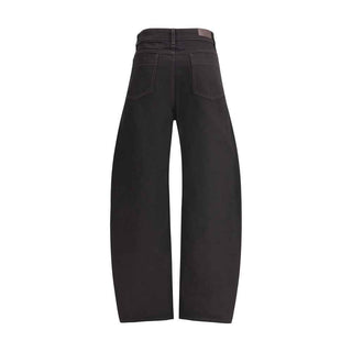 Lemaire Black Cotton Casual Pants