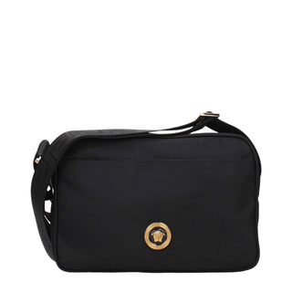 Versace Black Fabric Crossbody Bag