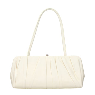 Jil Sander White Leather Shoulder Bag