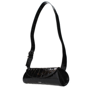 Jil Sander Black Leather Crossbody Bag