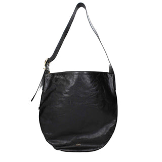 Jil Sander Black Leather Crossbody Bag