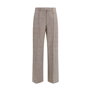 Burberry Beige Wool Oves Aries Dress Pants
