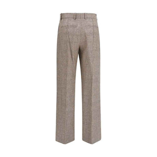 Burberry Beige Wool Oves Aries Dress Pants