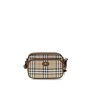 Burberry Beige Cotton Shoulder Bag