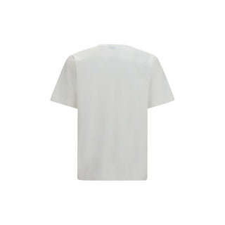 Burberry White Cotton T-Shirt
