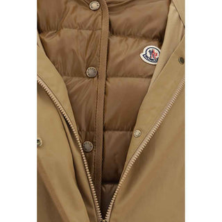Moncler Beige Polyamide Shell Jacket