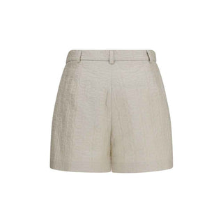 Moncler Beige Polyamide Bermuda Shorts