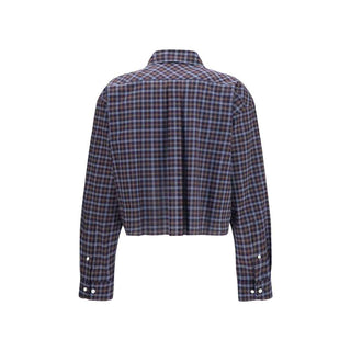 Miu Miu Multicolor Cotton Pattern Shirt