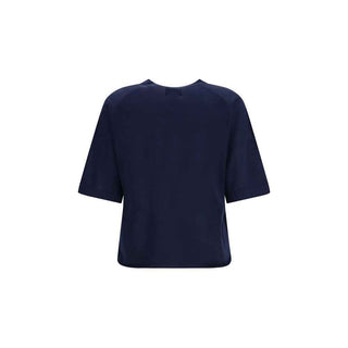 Loulou De Saison Blue Cashmere T-Shirt