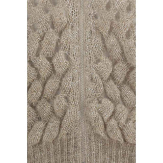 Brunello Cucinelli Beige Wool Oves Aries Cardigan