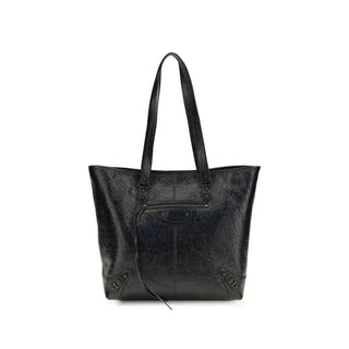 Balenciaga Black Lamb Ovis Aries Aries Shoulder Bag