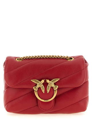 PINKO Multicolor Lamb Leather Crossbody Bag