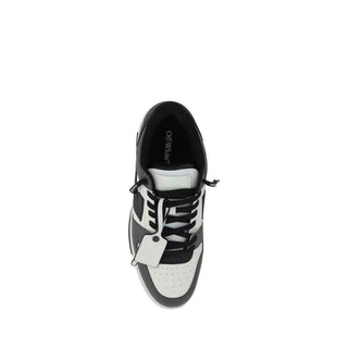 Off-White Multicolor Calf Leather Bos Taurus Athletic Sneakers