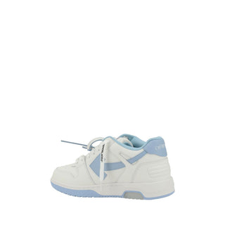 Off-White White Calf Leather Bos Taurus Athletic Sneakers