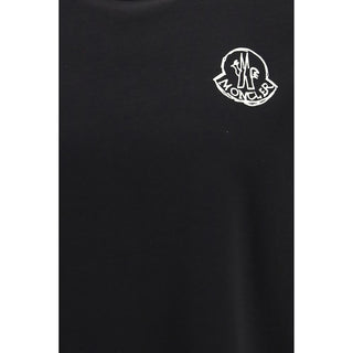 Moncler Black Cotton T-Shirt