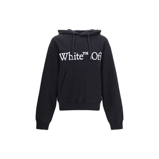 Off-White Black Cotton Sweatshirt