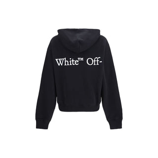 Off-White Black Cotton Sweatshirt