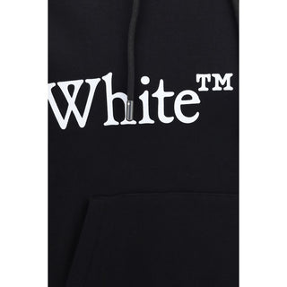 Off-White Black Cotton Sweatshirt