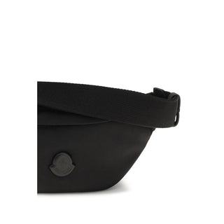 Moncler Black Nylon Shoulder Bag