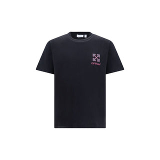 Off-White Black Cotton T-Shirt