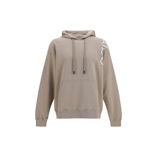 Off-White Beige Cotton Sweatshirt