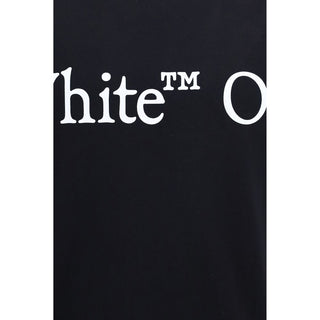 Off-White Black Cotton T-Shirt