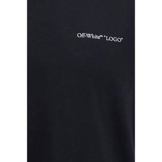 Off-White Black Cotton T-Shirt