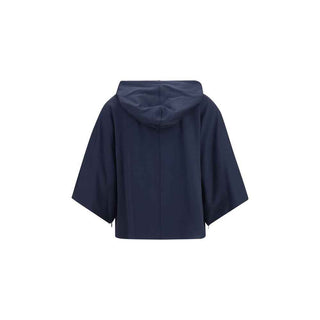 Max Mara Blue Polyamide Sweatshirt