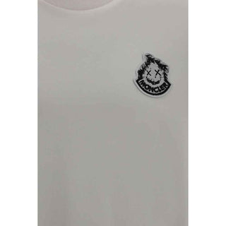 Moncler Beige Cotton T-Shirt