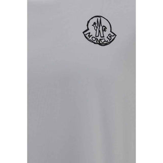 Moncler White Cotton T-Shirt