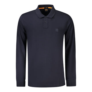 Hugo Boss Blue Cotton Men's Polo