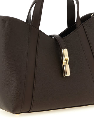 Furla Brown Calfskin Tote Bag