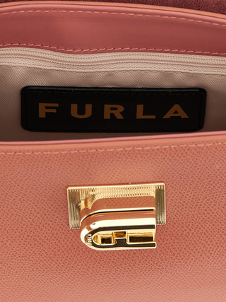 Furla Multicolor Calfskin Handbag