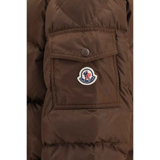 Moncler Brown Polyamide Full-Length Jacket
