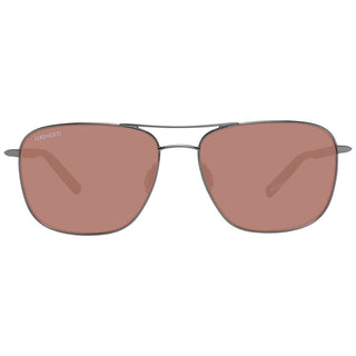 Serengeti Gray Metal Sunglasses