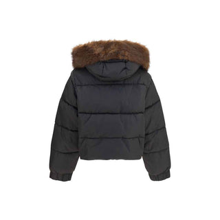 PINKO Brown Goose Down Full-Length Jacket
